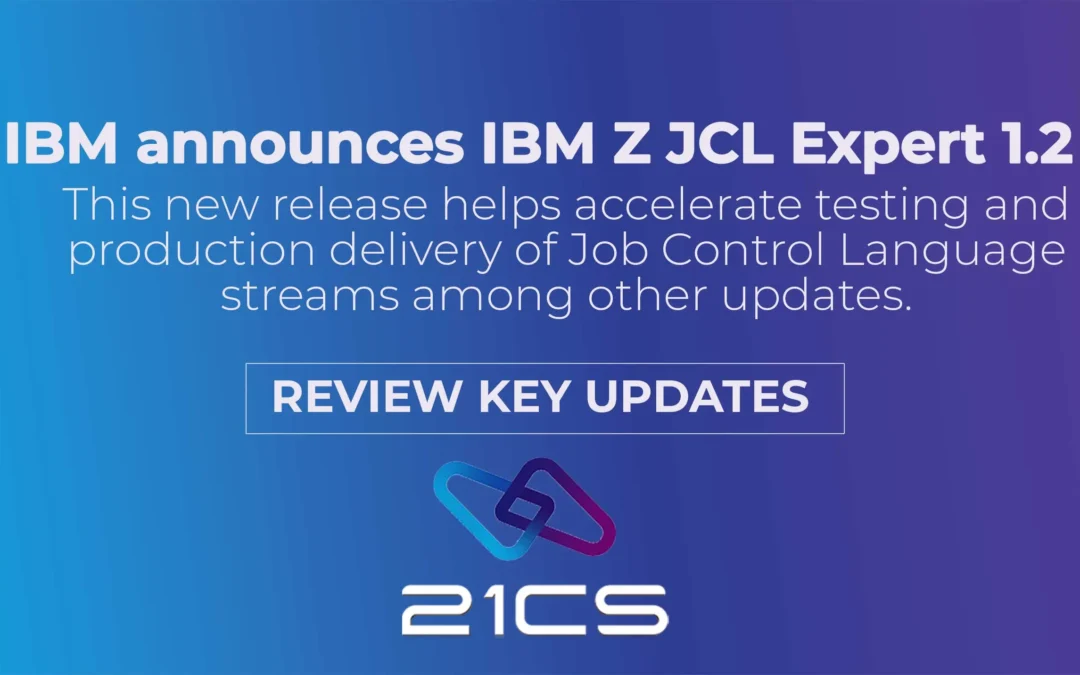 IBM announces IBM Z JCL Expert 1.2 